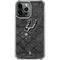 NBA San Antonio Spurs Dark Rust iPhone 14 Pro Max Clear Case