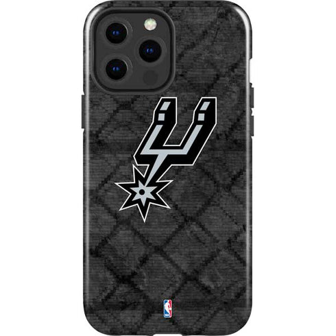 NBA San Antonio Spurs Dark Rust iPhone 15 Pro Max Impact Case