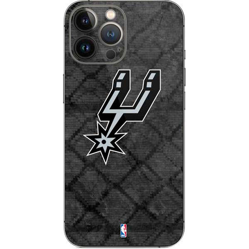 NBA San Antonio Spurs Dark Rust iPhone 14 Pro Max Skin