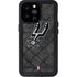 NBA San Antonio Spurs Dark Rust iPhone 14 Pro Max Waterproof Case