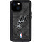NBA San Antonio Spurs Dark Rust iPhone 15 Waterproof Case
