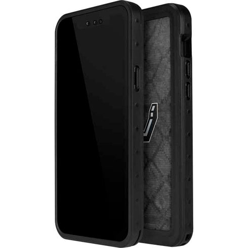 NBA San Antonio Spurs Dark Rust iPhone 15 Waterproof Case