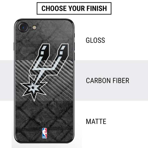 NBA San Antonio Spurs Dark Rust iPhone SE (2nd & 3rd Gen) Skin