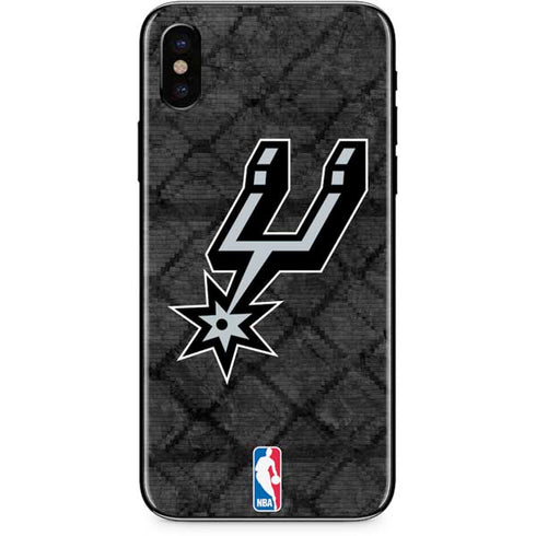 NBA San Antonio Spurs Dark Rust iPhone X Skin