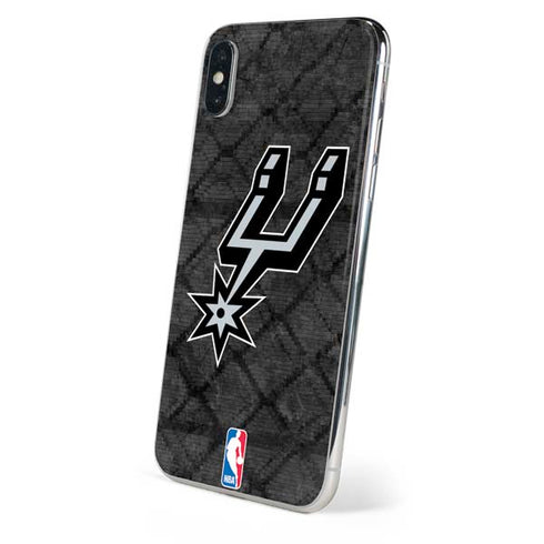 NBA San Antonio Spurs Dark Rust iPhone X Skin