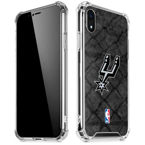 NBA San Antonio Spurs Dark Rust iPhone XR Clear Case