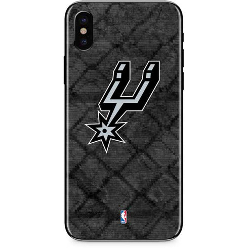 NBA San Antonio Spurs Dark Rust iPhone XS Skin