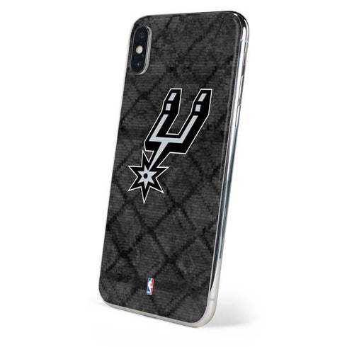 NBA San Antonio Spurs Dark Rust iPhone XS Skin