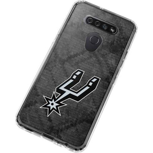 NBA San Antonio Spurs Dark Rust LG K51/Q51 Clear Case