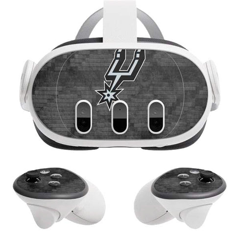 NBA San Antonio Spurs Dark Rust Meta Quest 3 Skin