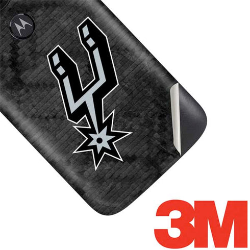 NBA San Antonio Spurs Dark Rust Moto E5 Play Skin
