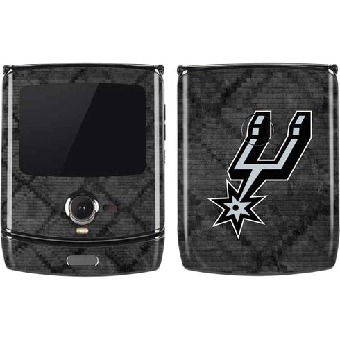 NBA San Antonio Spurs Dark Rust Motorola RAZR Skin