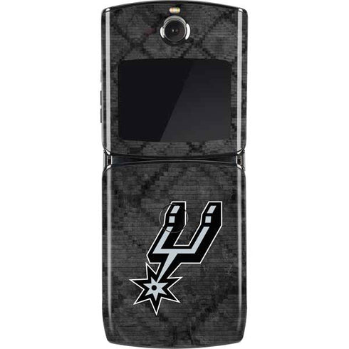 NBA San Antonio Spurs Dark Rust Motorola RAZR Skin