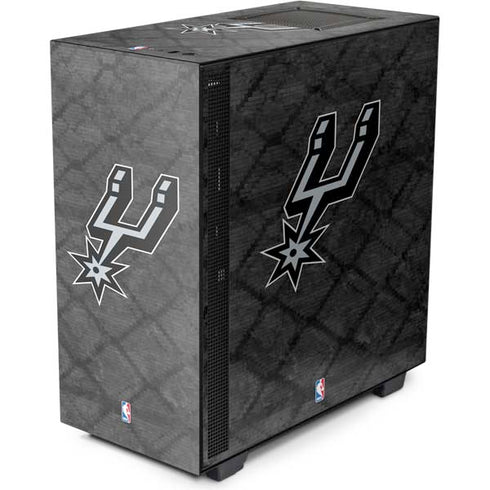 NBA San Antonio Spurs Dark Rust NZXT H510 Compact ATX Mid-Tower Case Skin