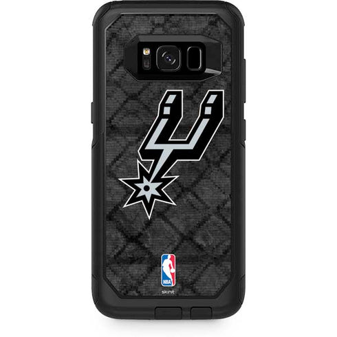 NBA San Antonio Spurs Dark Rust Otterbox Commuter Galaxy Skin