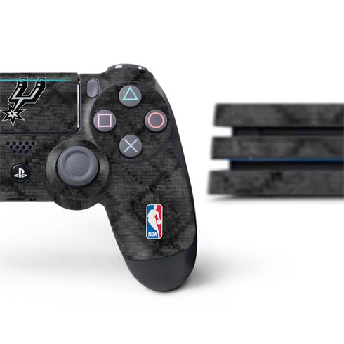 NBA San Antonio Spurs Dark Rust PS4 Pro Bundle Skin
