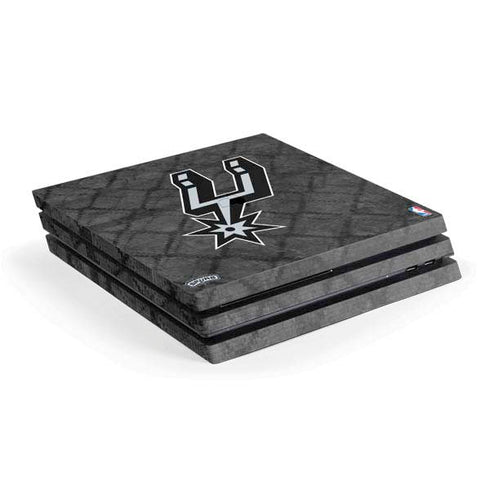 NBA San Antonio Spurs Dark Rust PS4 Pro Console Skin