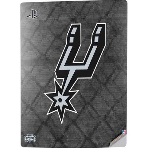 NBA San Antonio Spurs Dark Rust PS5 Digital Edition Console Skin