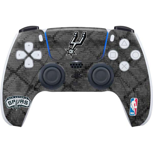 NBA San Antonio Spurs Dark Rust PS5 Controller Skin