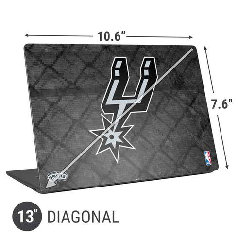 NBA San Antonio Spurs Dark Rust Universal Laptop 13in (10.6 x 7.6in) Skin