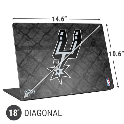 NBA San Antonio Spurs Dark Rust Universal Laptop 18in (14.6 x 10.6in) Skin