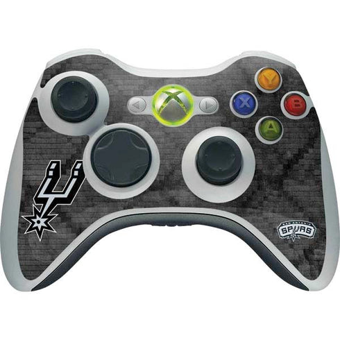 NBA San Antonio Spurs Dark Rust Xbox 360 Wireless Controller Skin