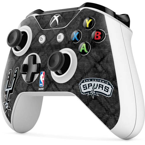 NBA San Antonio Spurs Dark Rust Xbox One S Controller Skin