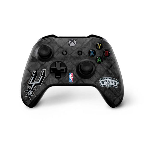 NBA San Antonio Spurs Dark Rust Xbox One X Controller Skin