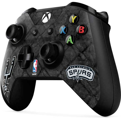 NBA San Antonio Spurs Dark Rust Xbox One X Controller Skin