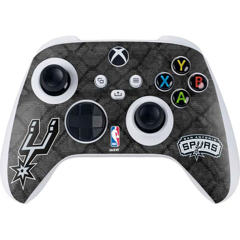 NBA San Antonio Spurs Dark Rust Xbox Series S Controller Skin