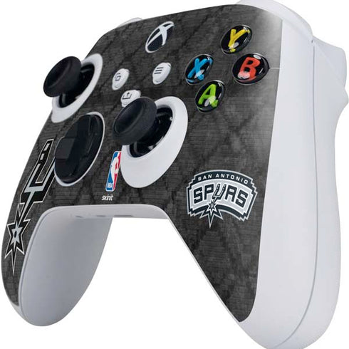 NBA San Antonio Spurs Dark Rust Xbox Series S Controller Skin