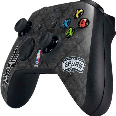 NBA San Antonio Spurs Dark Rust Xbox Series X Controller Skin