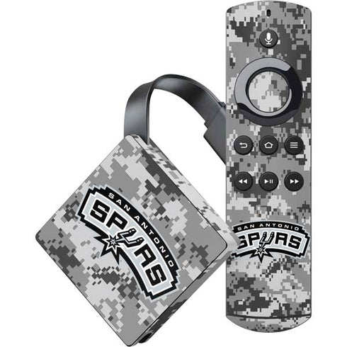 NBA San Antonio Spurs Digi Camo Amazon Fire TV Skin