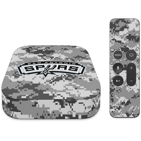 NBA San Antonio Spurs Digi Camo Apple TV Skin