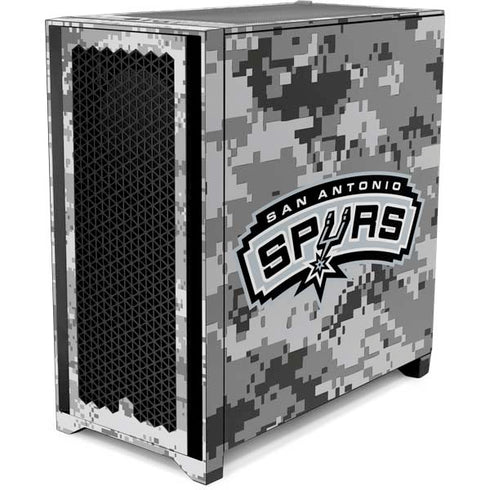 NBA San Antonio Spurs Digi Camo Corsair 4000D Tempered Glass Mid-Tower ATX Case Skin