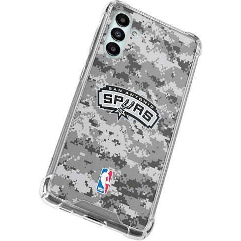 NBA San Antonio Spurs Digi Camo Galaxy A13 5G Clear Case