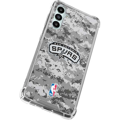 NBA San Antonio Spurs Digi Camo Galaxy A15 5G Clear Case