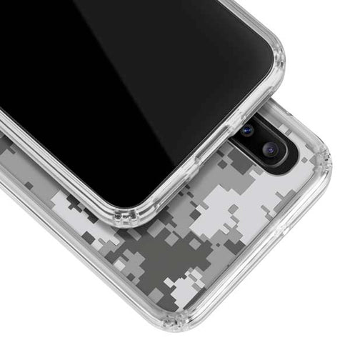 NBA San Antonio Spurs Digi Camo Galaxy A20 Clear Case