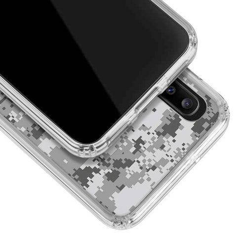 NBA San Antonio Spurs Digi Camo Galaxy A30 Clear Case