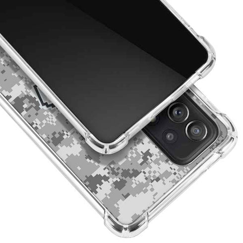 NBA San Antonio Spurs Digi Camo Galaxy A52 5G Clear Case
