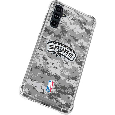 NBA San Antonio Spurs Digi Camo Galaxy A54 5G Clear Case
