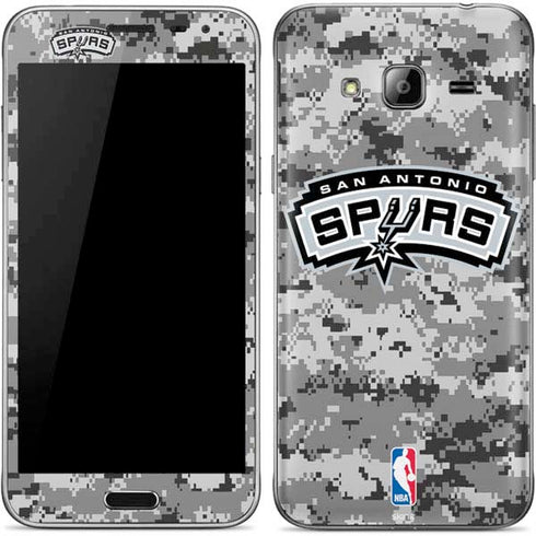 NBA San Antonio Spurs Digi Camo Galaxy J3 Skin