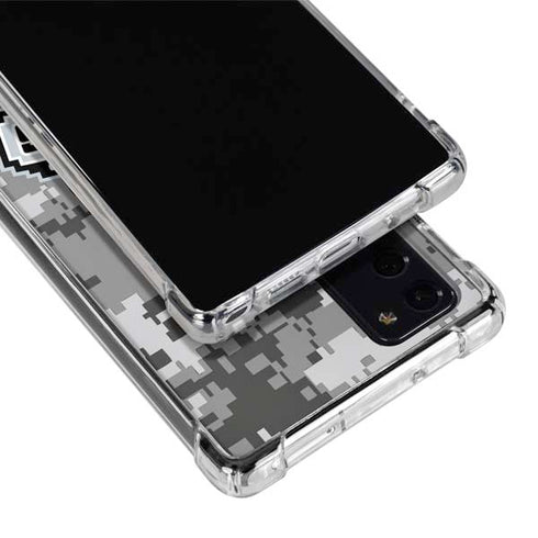 NBA San Antonio Spurs Digi Camo Galaxy Note20 5G Clear Case