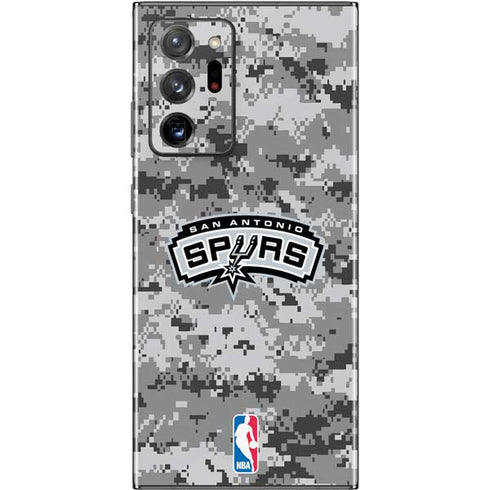 NBA San Antonio Spurs Digi Camo Galaxy Note20 Ultra 5G Skin