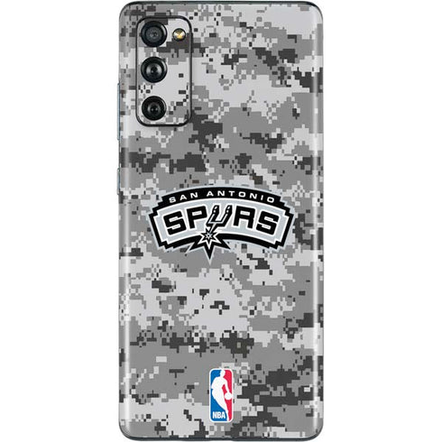 NBA San Antonio Spurs Digi Camo Galaxy S20 Fan Edition Skin