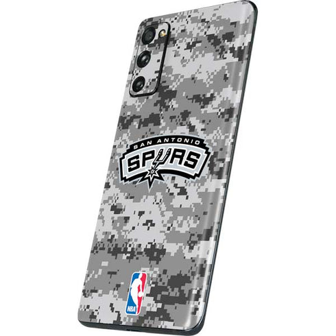 NBA San Antonio Spurs Digi Camo Galaxy S20 Fan Edition Skin