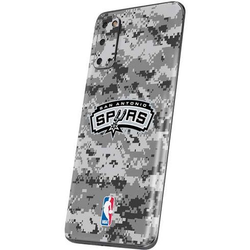 NBA San Antonio Spurs Digi Camo Galaxy S20 Skin
