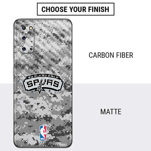 NBA San Antonio Spurs Digi Camo Galaxy S20 Skin