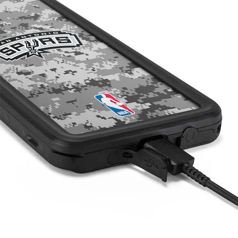 NBA San Antonio Spurs Digi Camo Galaxy S20 Waterproof Case