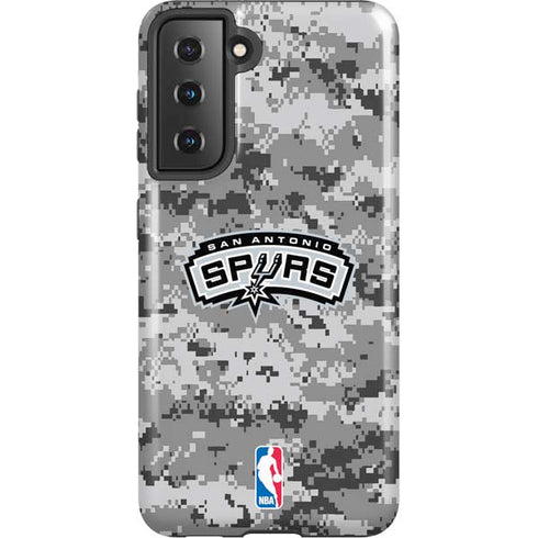 NBA San Antonio Spurs Digi Camo Galaxy S21 5G Pro Case